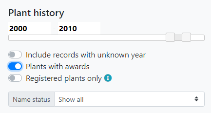 Plant History